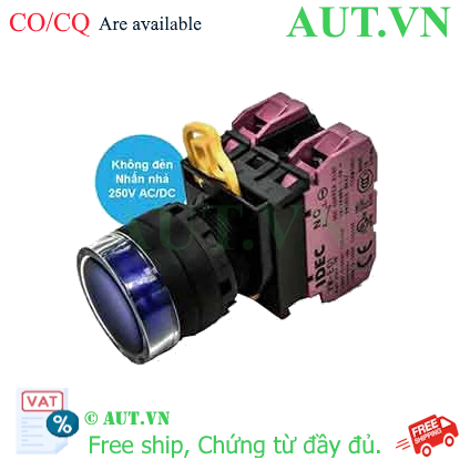 Ảnh của Nút nhấn nhả IDEC YW1L-MF2E02Q0S D22 2NC (Xanh)