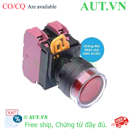 Ảnh của Nút nhấn nhả IDEC YW1L-MF2E02Q0R D22 2NC (Đỏ)