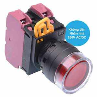 Ảnh của Nút nhấn nhả IDEC YW1L-MF2E02Q0R D22 2NC (Đỏ)