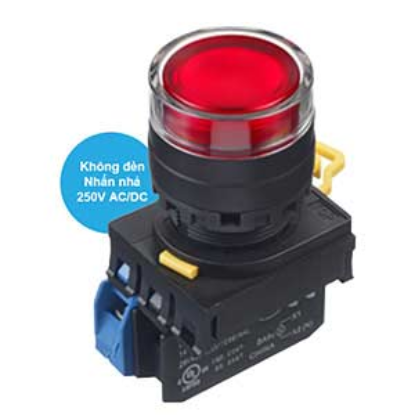 Ảnh của Nút nhấn nhả IDEC YW1L-MF2E10Q0R D22 1NO (Đỏ)