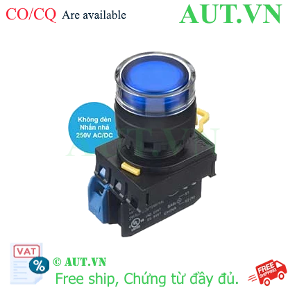 Ảnh của Nút nhấn nhả IDEC YW1L-MF2E10Q0S D22 1NO (Xanh)