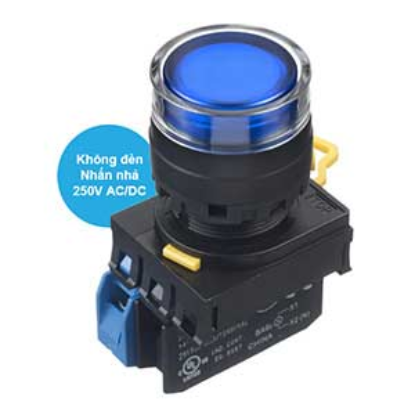 Ảnh của Nút nhấn nhả IDEC YW1L-MF2E10Q0S D22 1NO (Xanh)