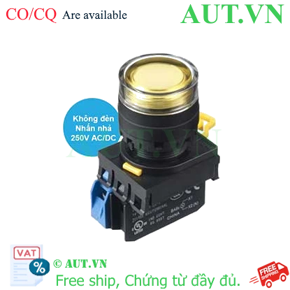 Ảnh của Nút nhấn nhả IDEC YW1L-MF2E10Q0Y D22 1NO (Vàng)