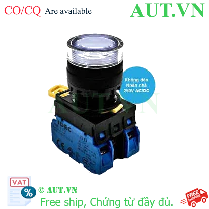 Ảnh của Nút nhấn nhả IDEC YW1L-MF2E20Q0W D22 2NO (Trắng)