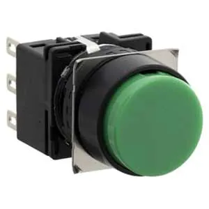 Ảnh của Nút nhấn giữ không đèn IDEC LB1B-A1T3LG D16 3NO+3NC (Xanh)