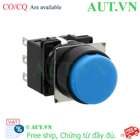 Ảnh của Nút nhấn giữ không đèn IDEC LB1B-A1T7S D16 3NO+3NC (Xanh)