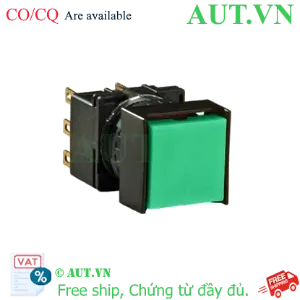 Ảnh của Nút nhấn giữ không đèn IDEC LB2B-A1T3LG D16 3NO+3NC (Xanh)