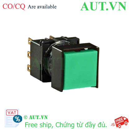 Ảnh của Nút nhấn giữ không đèn IDEC LB2B-A1T3LG D16 3NO+3NC (Xanh)