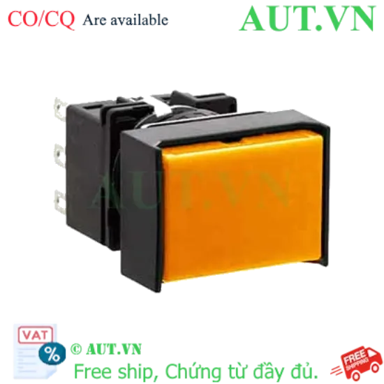 Ảnh của Nút nhấn giữ không đèn IDEC LB3B-A1T1LA D16 1NO+1NC (Hổ phách)