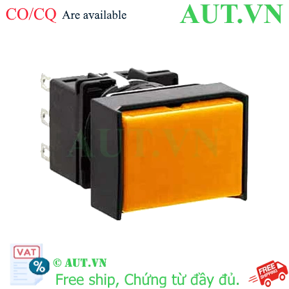 Ảnh của Nút nhấn giữ không đèn IDEC LB3B-A1T2LA D16 2NO+2NC (Hổ phách)