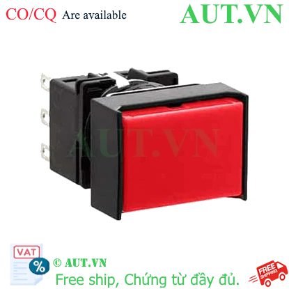 Ảnh của Nút nhấn giữ không đèn IDEC LB3B-A1T6R D16 2NO+2NC (Đỏ)
