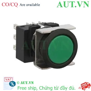 Ảnh của Nút nhấn giữ không đèn IDEC LB6B-A1T1VG D18 1NO+1NC (Xanh)