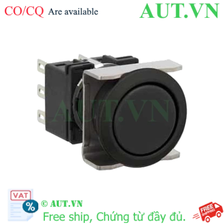 Ảnh của Nút nhấn giữ không đèn IDEC LB6B-A1T5B D18 1NO+1NC (Đen)