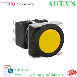 Ảnh của Nút nhấn giữ không đèn IDEC LB6B-A1T7Y D18 3NO+3NC (Vàng)