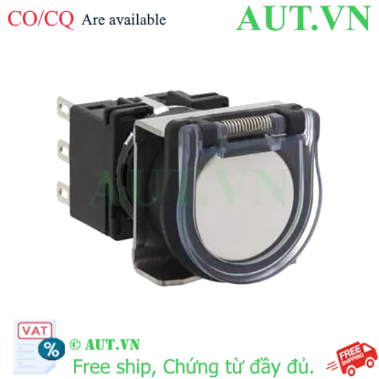 Ảnh của Nút nhấn giữ không đèn IDEC LB6GB-A1T1VW D18 1NO+1NC (Trắng)