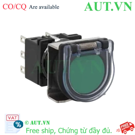 Ảnh của Nút nhấn giữ không đèn IDEC LB6GB-A1T3LG D18 3NO+3NC (Xanh)
