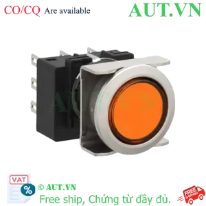 Ảnh của Nút nhấn giữ không đèn IDEC LB6MB-A1T5LA D18 1NO+1NC (Hổ phách)