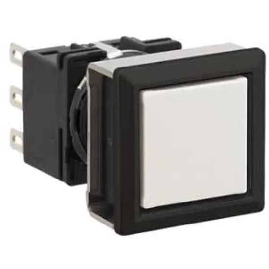 Ảnh của Nút nhấn giữ không đèn IDEC LB7B-A1T1W 1NO+1NC (Trắng)