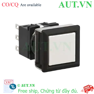 Ảnh của Nút nhấn giữ không đèn IDEC LB7B-A1T3W 3NO+3NC (Trắng)