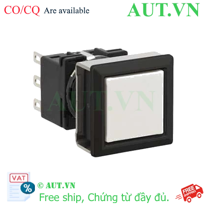 Ảnh của Nút nhấn giữ không đèn IDEC LB7B-A1T3W 3NO+3NC (Trắng)
