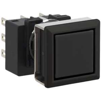 Ảnh của Nút nhấn giữ không đèn IDEC LB7B-A1T6B 2NO+2NC (Đen)