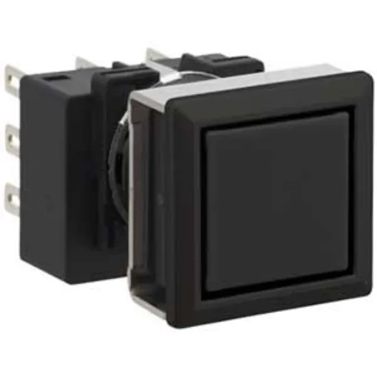 Ảnh của Nút nhấn giữ không đèn IDEC LB7B-A1T6B 2NO+2NC (Đen)