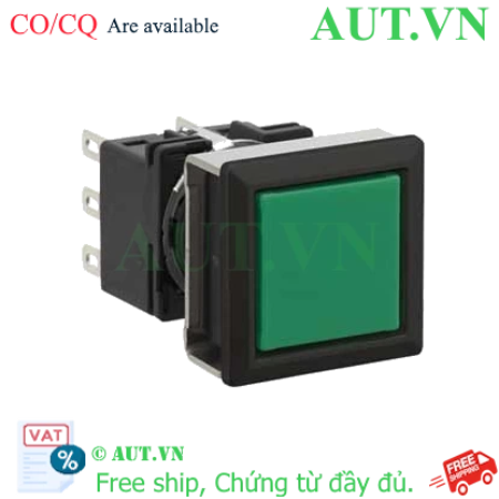 Ảnh của Nút nhấn giữ không đèn IDEC LB7B-A1T6LG 2NO+2NC (Xanh)