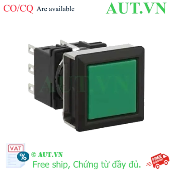 Ảnh của Nút nhấn giữ không đèn IDEC LB7B-A1T6LG 2NO+2NC (Xanh)