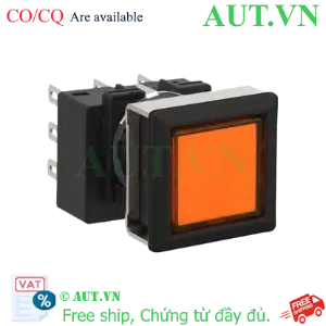 Ảnh của Nút nhấn giữ không đèn IDEC LB7B-A1T7LA 3NO+3NC (Hổ phách)