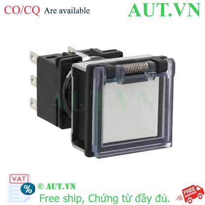 Ảnh của Nút nhấn giữ không đèn IDEC LB7GB-A1T1W 1NO+1NC (Trắng)