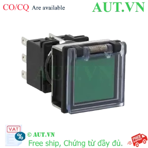 Ảnh của Nút nhấn giữ không đèn IDEC LB7GB-A1T2G 2NO+2NC (Xanh)
