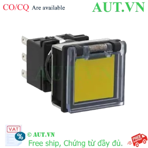 Ảnh của Nút nhấn giữ không đèn IDEC LB7GB-A1T2LY 2NO+2NC (Vàng)