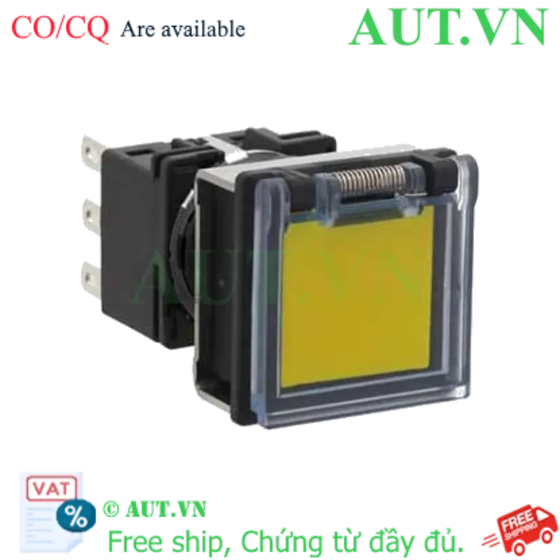 Ảnh của Nút nhấn giữ không đèn IDEC LB7GB-A1T2LY 2NO+2NC (Vàng)