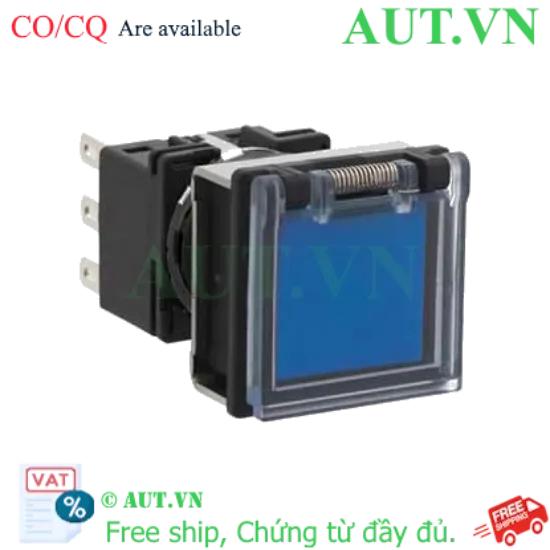 Ảnh của Nút nhấn giữ không đèn IDEC LB7GB-A1T2S 2NO+2NC (Xanh)