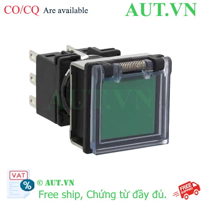 Ảnh của Nút nhấn giữ không đèn IDEC LB7GB-A1T6LG 2NO+2NC (Xanh)
