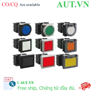 Ảnh của Nút nhấn giữ không đèn IDEC LB7GB-A1T7LR 3NO+3NC (Đỏ)
