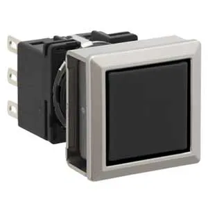 Ảnh của Nút nhấn giữ không đèn IDEC LB7MB-A1T1VB 1NO+1NC (Đen)