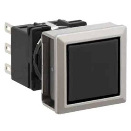 Ảnh của Nút nhấn giữ không đèn IDEC LB7MB-A1T1VB 1NO+1NC (Đen)