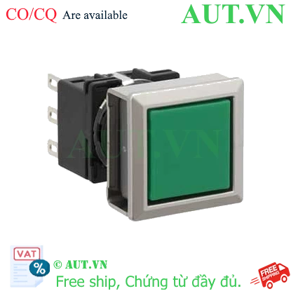 Ảnh của Nút nhấn giữ không đèn IDEC LB7MB-A1T2VG 2NO+2NC (Xanh)