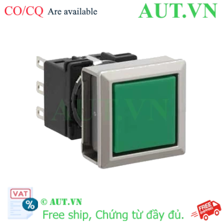 Ảnh của Nút nhấn giữ không đèn IDEC LB7MB-A1T2VG 2NO+2NC (Xanh)
