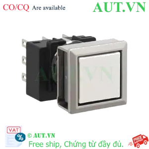 Ảnh của Nút nhấn giữ không đèn IDEC LB7MB-A1T2W 2NO+2NC (Trắng)