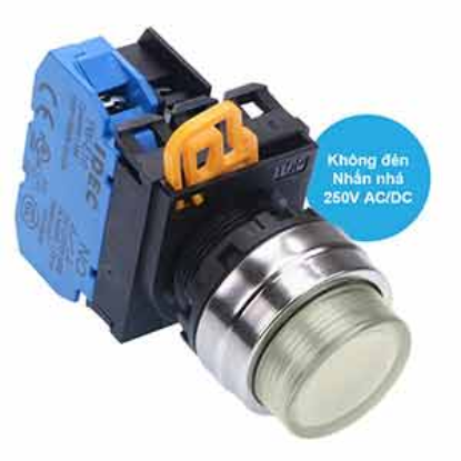 Ảnh của Nút nhấn nhả IDEC YW4L-M2E10Q0W D22 1NO (Trắng)