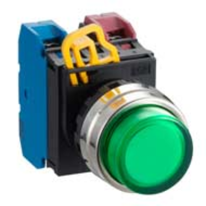 Ảnh của Nút nhấn nhả có đèn IDEC YW4L-M2E10Q4R 24VAC/DC D22 1NO (Đỏ)