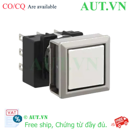 Ảnh của Nút nhấn giữ không đèn IDEC LB7MB-A1T7W 3NO+3NC (Trắng)