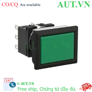 Ảnh của Nút nhấn giữ không đèn IDEC LB8B-A1T2LG 2NO+2NC (Xanh)