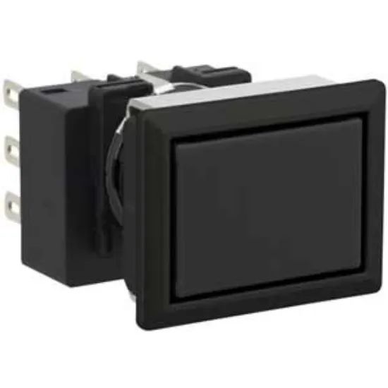 Ảnh của Nút nhấn giữ không đèn IDEC LB8B-A1T2VB 2NO+2NC (Đen)