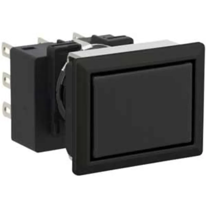 Ảnh của Nút nhấn giữ không đèn IDEC LB8B-A1T2VB 2NO+2NC (Đen)