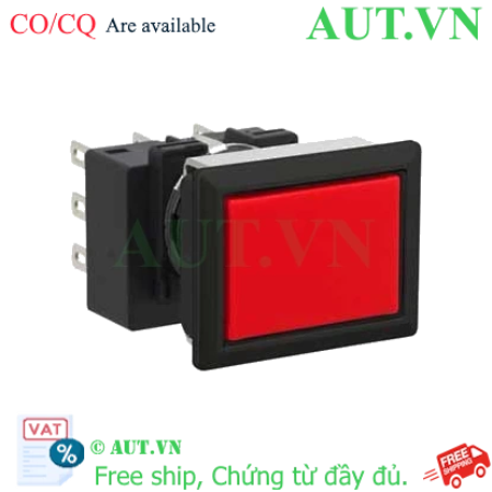 Ảnh của Nút nhấn giữ không đèn IDEC LB8B-A1T2VR 2NO+2NC (Đỏ)