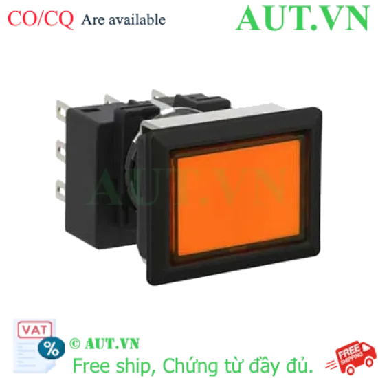 Ảnh của Nút nhấn giữ không đèn IDEC LB8B-A1T3LA 3NO+3NC (Hổ phách)