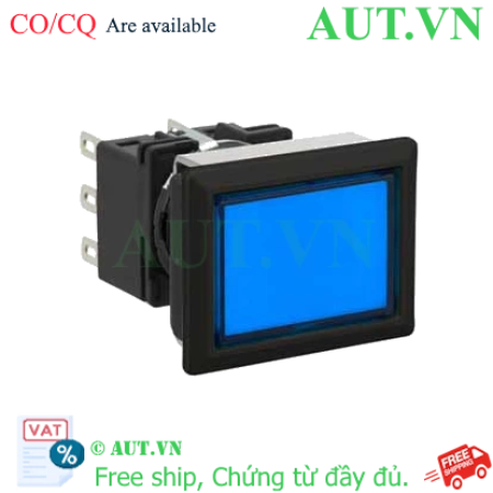 Ảnh của Nút nhấn giữ không đèn IDEC LB8B-A1T3VS 3NO+3NC (Xanh)